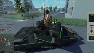 Mr Bean plays Multicrew Tank Combat 4
