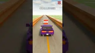 Cars vs Minecraft TNT Block | Teardown #shorts