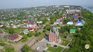 город Сарапул с птичьего полета