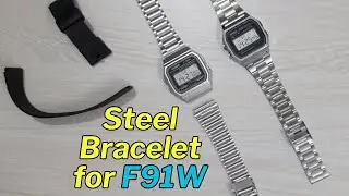 LineOn Steel Bracelet for Casio F91W - Should You Buy It ?