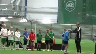 Suomen Palloliiton taitokisat 24. I won third place. Final Finnish Football technical competition.