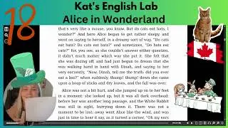 Алиса в стране чудес#18 Alice in Wonderland занимаемся английским в живую! Произношение, грамматика