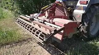 Каток для почвофрезы 1-GQN-160, изготовление и испытание.