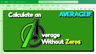 🏅 How to AverageIF Greater than 0 in Excel