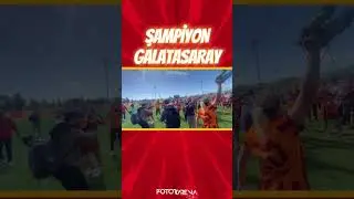 KADINLAR SÜPER LİGİ’NDE ŞAMPİYON GALATASARAY 🏆 #galatasaray #shorts