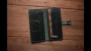 Клатч из кожи. Мужские кошельки. Краткий обзор.