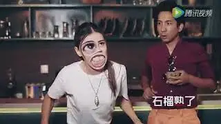 Very funny girl plz must watch it..