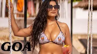 Pratika sood Beach Day at GOA🌴 | Pratika sood🐡🐟🪸  #model #goa  #viralshorts #beach#beachvibes
