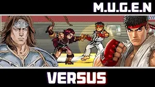 Ryu VS  Simon Belmont - JUMP FORCE MUGEN