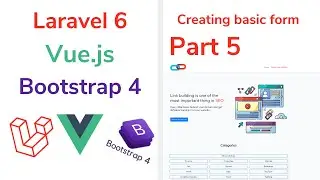 Laravel 6 save input into database. Basic Laravel 6 form and controller methods. (Part 5)