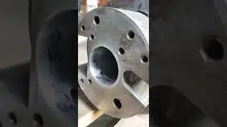 Замена цапф на валу от салфеточного станка