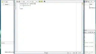 MATLAB programming - for loop