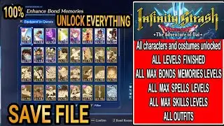 💾⚡ Infinity Strash: Dragon Quest – The Adventure of Dai (PC) | 100% Save Data & Location Guide 🐉⚔️