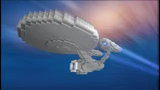 USS Enterprise Building Timelapse [Minecraft]
