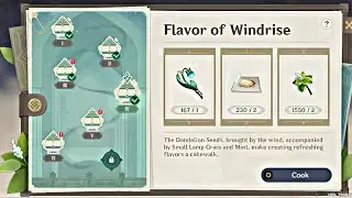 [原神] Flavor of Windrise - Event Day 4 Gameplay.