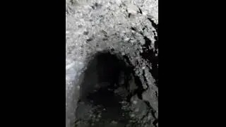 Water in Ravne Tunnel, Visoko, Bosnia