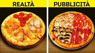 CIBO NELLE PUBBLICITÀ VS. VITA REALE || Trucchi delle Pubblicità per Rendere il Cibo Più Appetitoso
