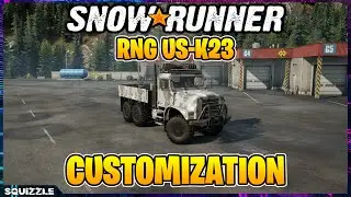 SnowRunner: RNG US-K23 Customization (Console Mods)