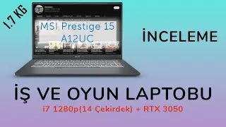 Msi Prestige 15 A12UC Review