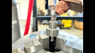 Автоматическая установка для плазменно-порошковой наплавки. Сварочный вращатель.