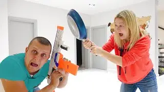 СТАРЫЙ И ЛЫСАЯ БОРОДА НАРВАЛИСЬ. НЕРФ БРАЗЕРС