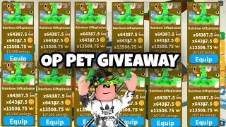 OP PET GIVEAWAY | Saber Simulator
