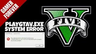 💡How to Fix playgtav.exe System Error in Epic Games