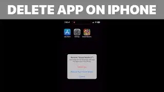How to Delete App on iPhone (Tutorial)