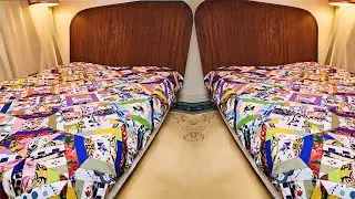 I didn't throw away unnecessary things, but sewed this blanket in 2 days. I'll tell you the details