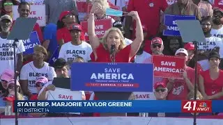 A recap of the Save America Rally in Perry: What you need to know