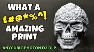 Anycubic Photon D2 DLP 3D resin printer & Anycubic Ultra DLP print comparisons - by VOGMAN