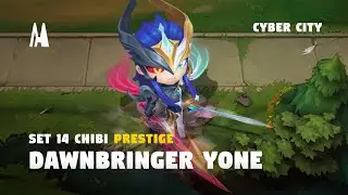 CHIBI PRESTIGE DAWNBRINGER YONE | FINISHER, BOOM, EMOTES | TFT SET 14