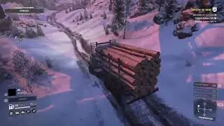 SnowRunner тихо тихо мы упали