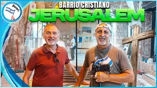 El barrio CRISTIANO de Jerusalem y los COPTOS de Israel