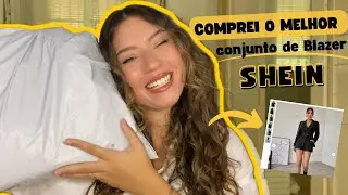 COMPREI O MELHOR CONJUNTO DE BLAZER NA SHEIN