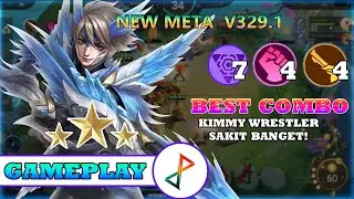 META KIMMY WRESTLER GUNNER FUTURE TECH SAKIT BANGET ! BEST COMBO MAGIC CHESS TERBARU 2023