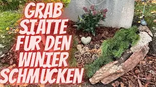 Winterliche Grabstätte dekorieren – Schritt-für-Schritt Anleitung vom Profi