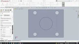 CURSO BÁSICO  TORNILLOS CON CAJA   SOLIDWORKS