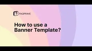 How to use a Banner Template?