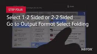 Xerox C60 C70 C9065 and C9070 How to make Booklets Pre made Booklets