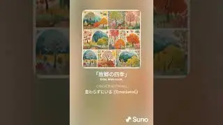 「故郷の四季」 Japanese Enka  Seasons in My Hometown suno AI