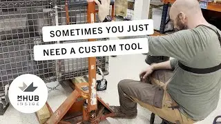Building a Custom Tool to Replace Caster Wheels