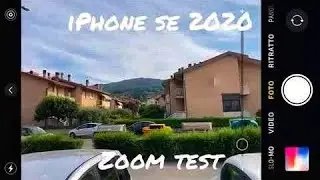 Apple Iphone SE 2020 zoom test | 5X • 12Mpx | Camera
