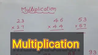 Multiplication  Two digit by two digit Maths Easy Tricks #vedicmaths #apdsc2024