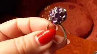 A collection of nail polishes and jewelry...=)))