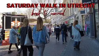 Walking in Utrecht, The Netherlands [4K] | Sunny Day in Utrecht Centrum