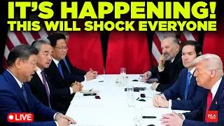 BREAKING LIVE | China & US 'COLLIDING' At Historic Face-to-Face Meeting; US CHECKMATED On Iran?