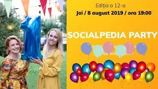 240 de petrecăreți la SOCIALPEDIA party!