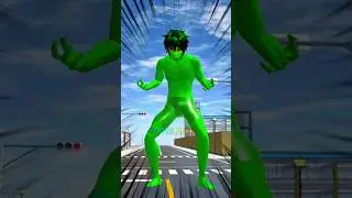 yuta lawan monster zombie dan pasukan nya ⁉️😱 #sakuraschoolsimulator #shorts #sakura