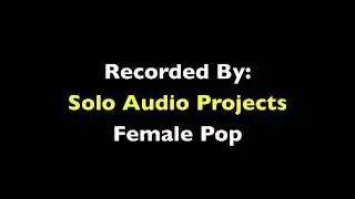 Solo Audio Projects Female Pop Sample